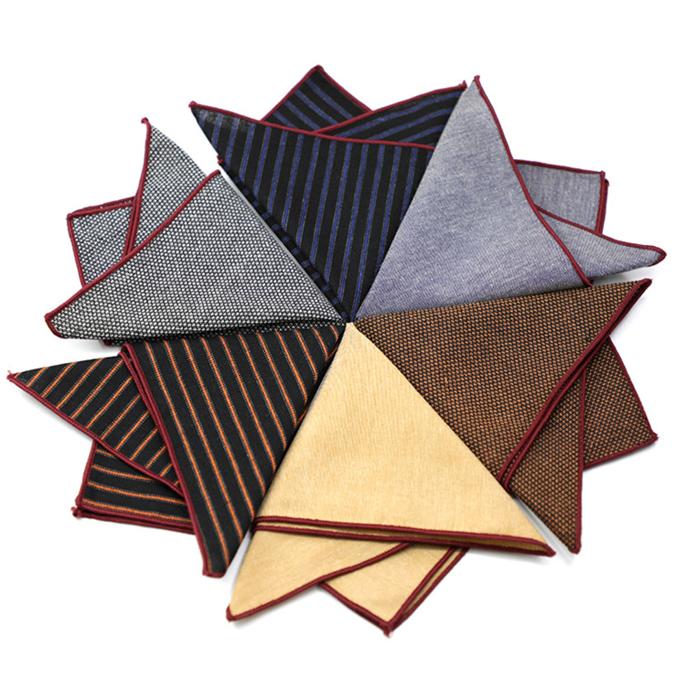 Handkerchief Cotton Men - Mouchoir de costume en coton pour
