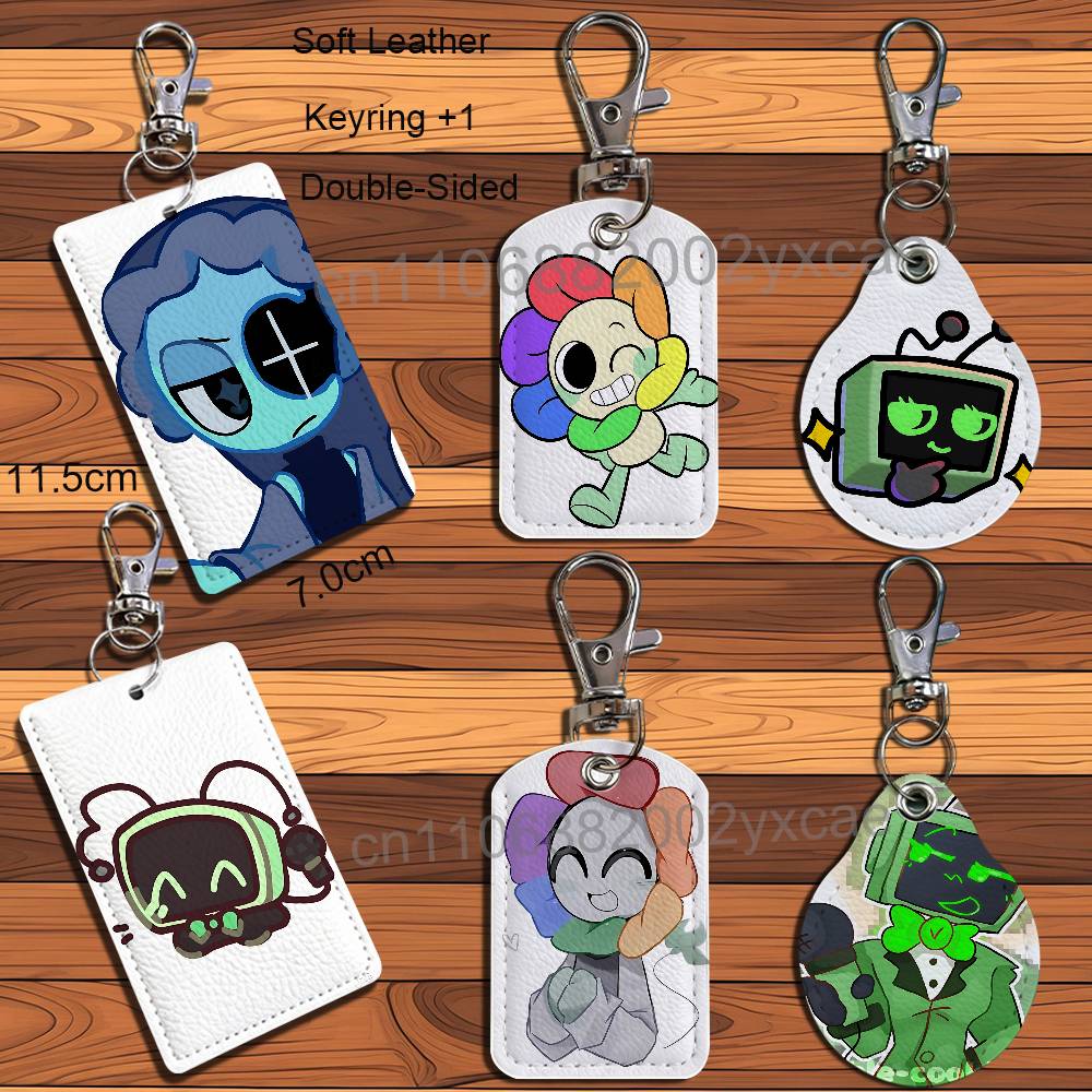 Lanyard Badge Holder - Porte-clés en cuir Vee Dandy Astro