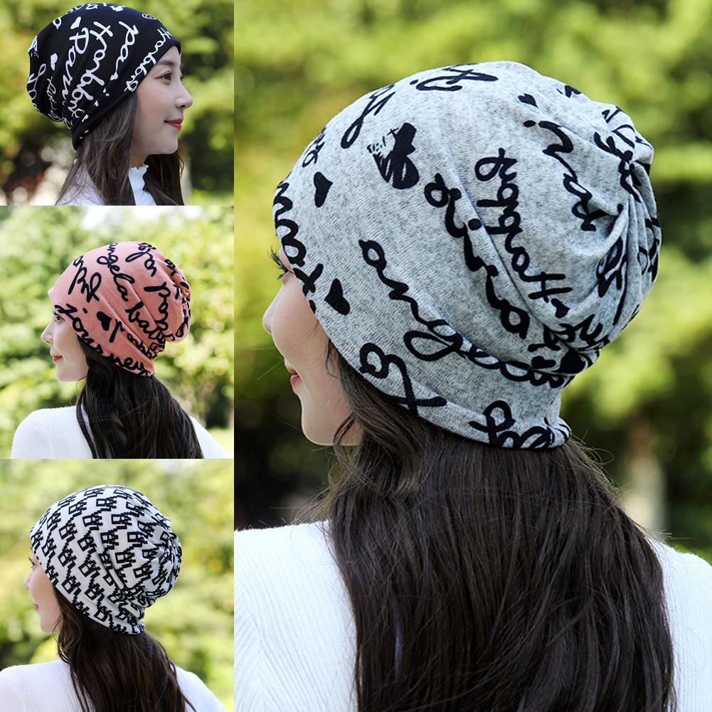 Infinity Scarf Knit - Bonnet en coton pour femme, style