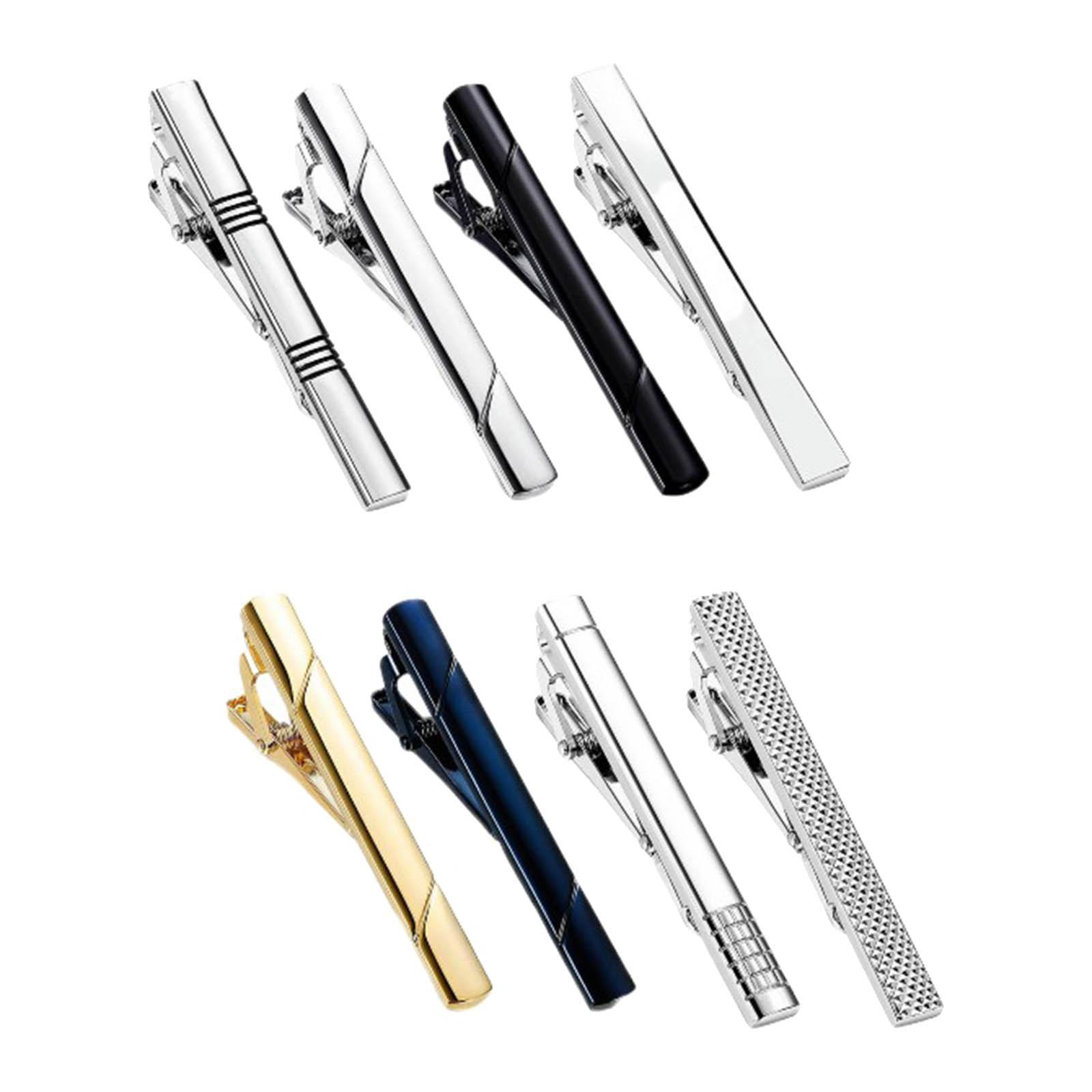 Tie Bar Set Gift - Pinces à cravate et boutons de