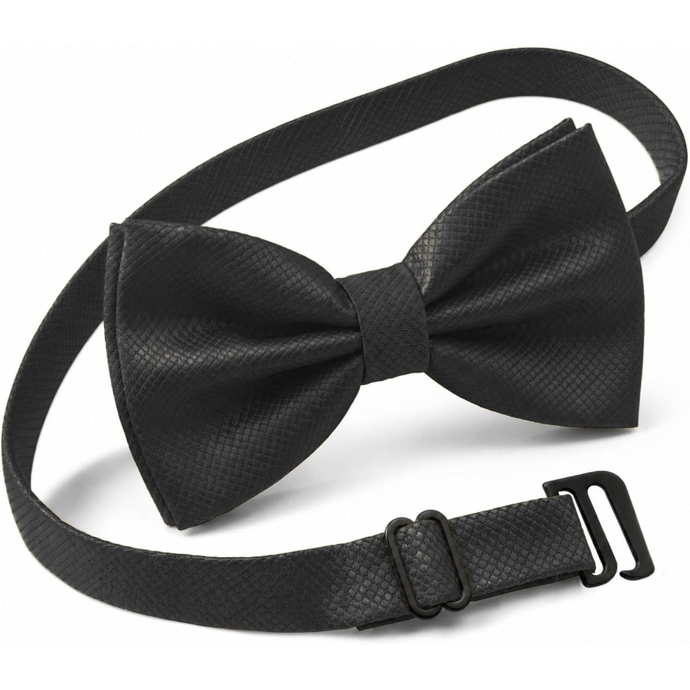 Bow Tie Pre Tied - Noeud papillon pré-noué en polyester uni