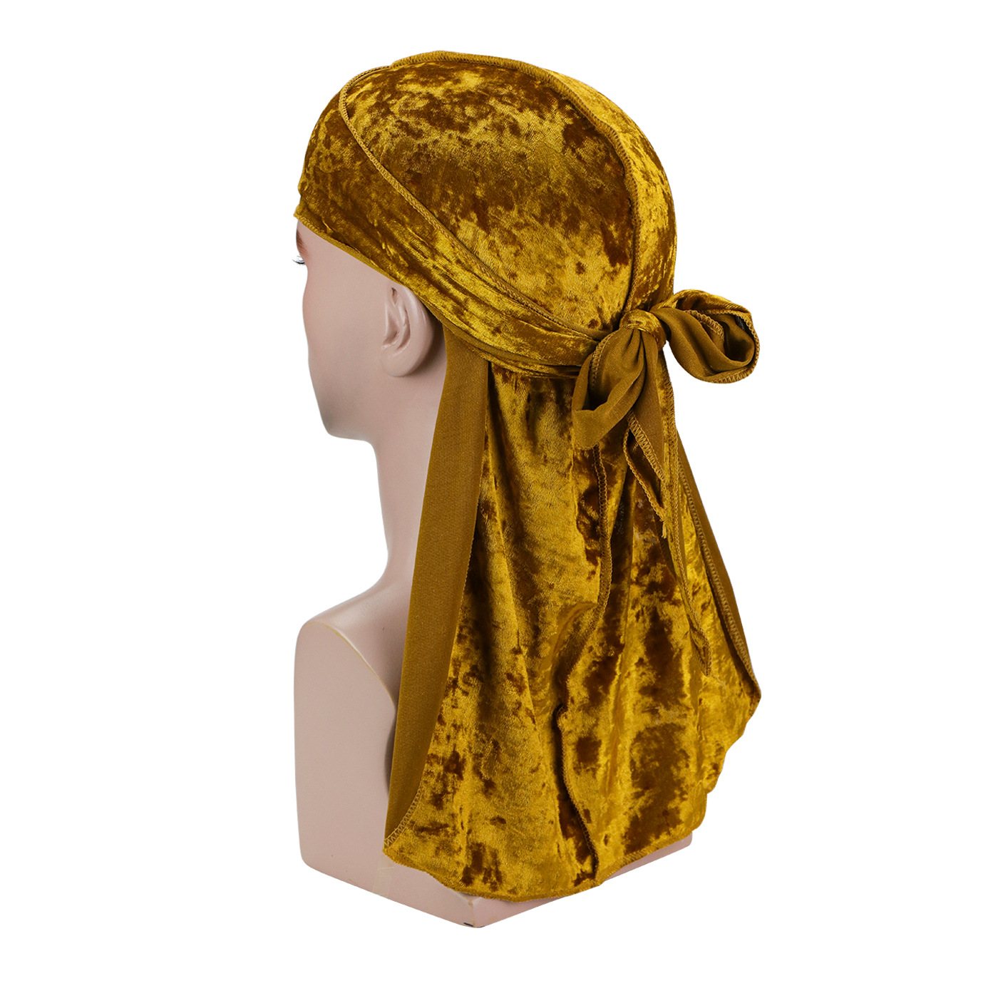 Bandana Doo Rag - Bandana Durag unisexe en velours diamant