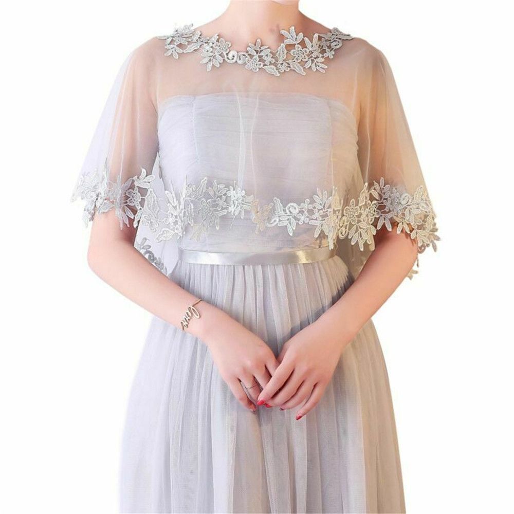 Stole Wedding Shawl - Châle de soirée élégant en dentelle