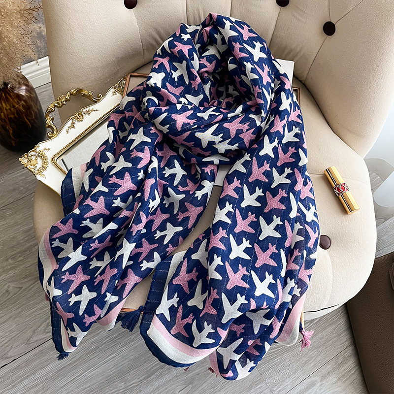 Pashmina Wrap Large - Écharpe de Marque de Luxe en