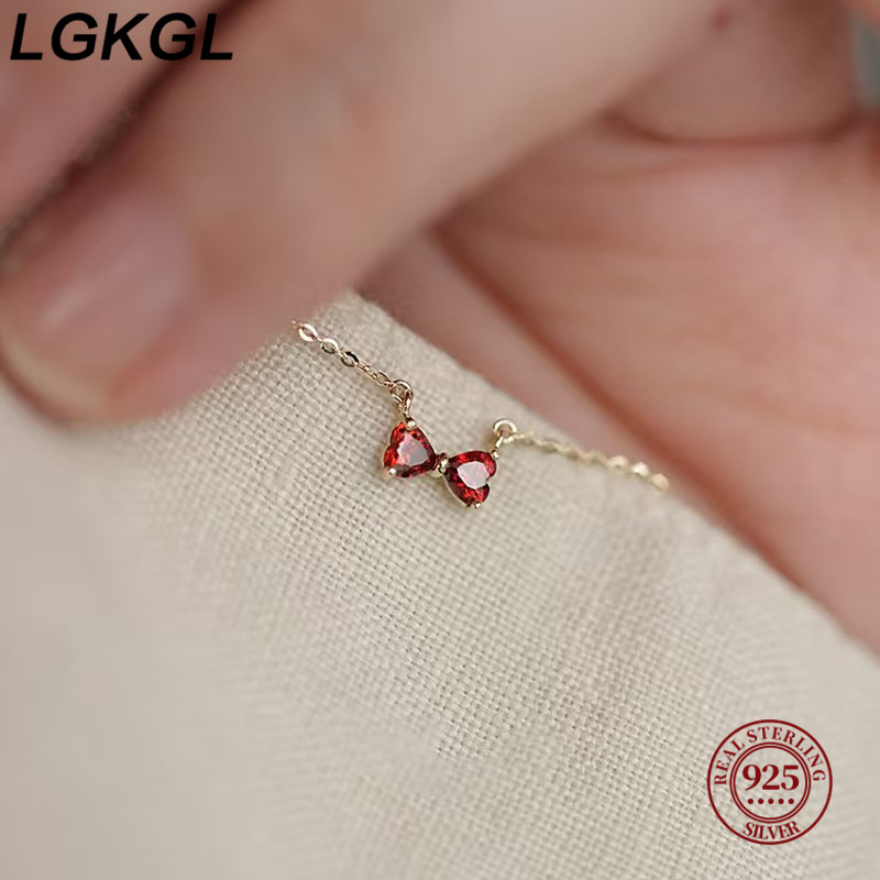Tie Clip Silver - LGKGL coréen doux 5A Zircon arc