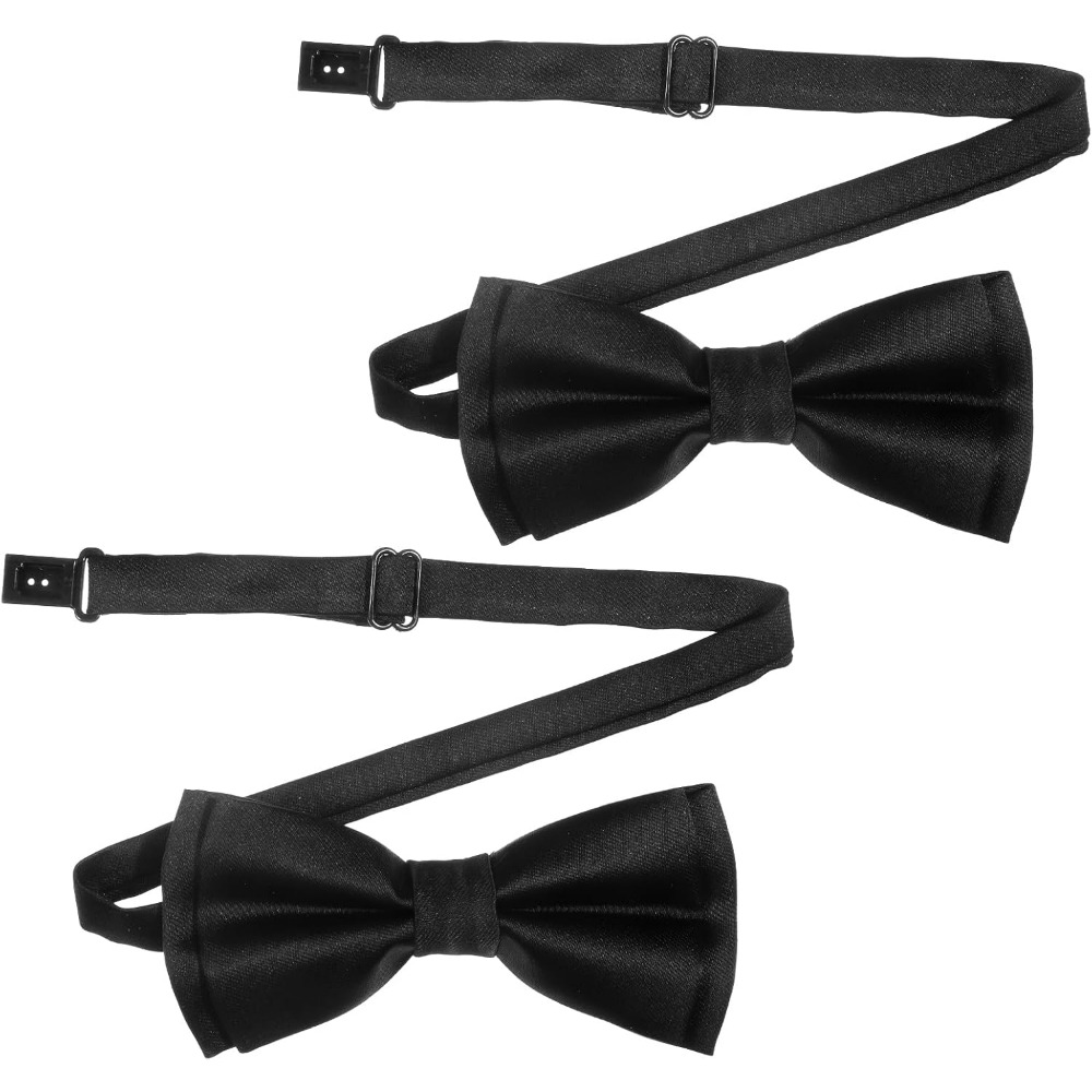 Bow Tie Pre Tied - Noeuds papillon pour hommes, lot de