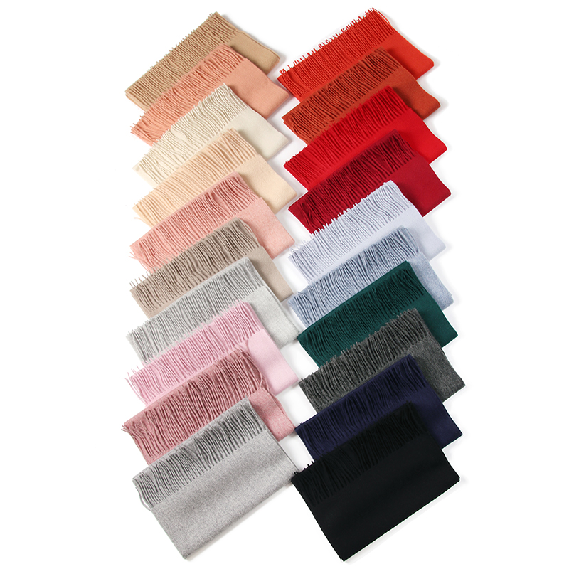 Muffler Men Wool - LONGMING – châle tricoté en laine