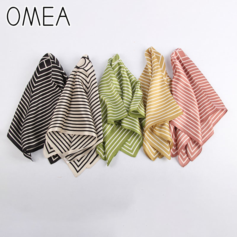 Silk Tie Striped - OMEA – foulard 100% soie véritable