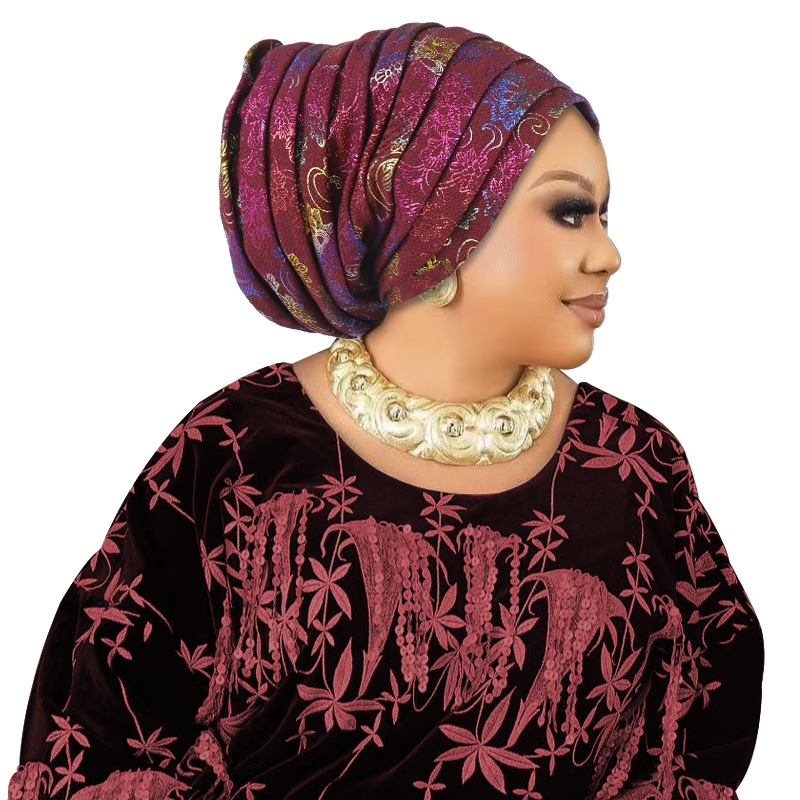 Head Wrap Turban - Nouveau Turban Africain 2026 – Foulards