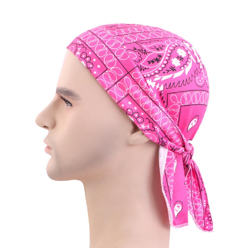 Bandana Doo Rag - Nouveau Durag imprimé pour hommes et
