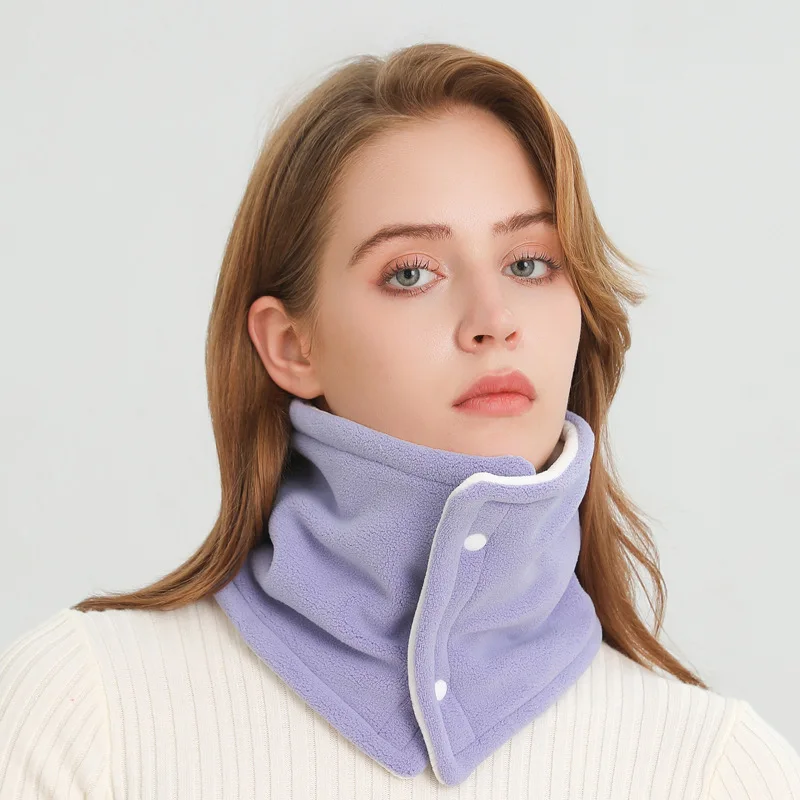 Infinity Scarf Knit - Écharpe de cou en peluche optique