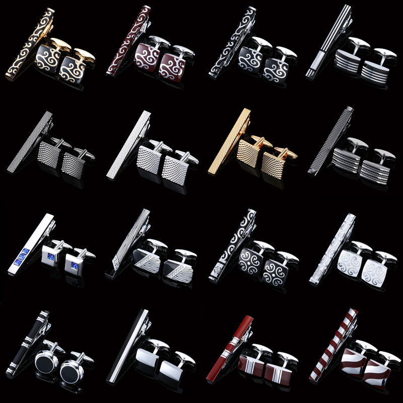 Tie Bar Set Gift - Ensemble de pinces à cravate et