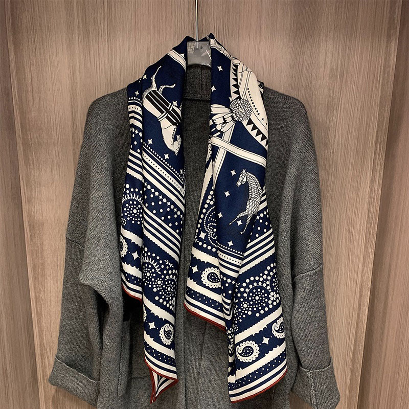 Écharpe en laine épaisse pour  - Pashmina Wrap Large avis et prix