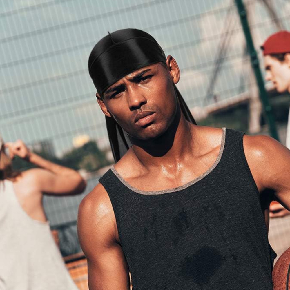 Durag en soie pour homme, bonn - Bandana Doo Rag avis et prix