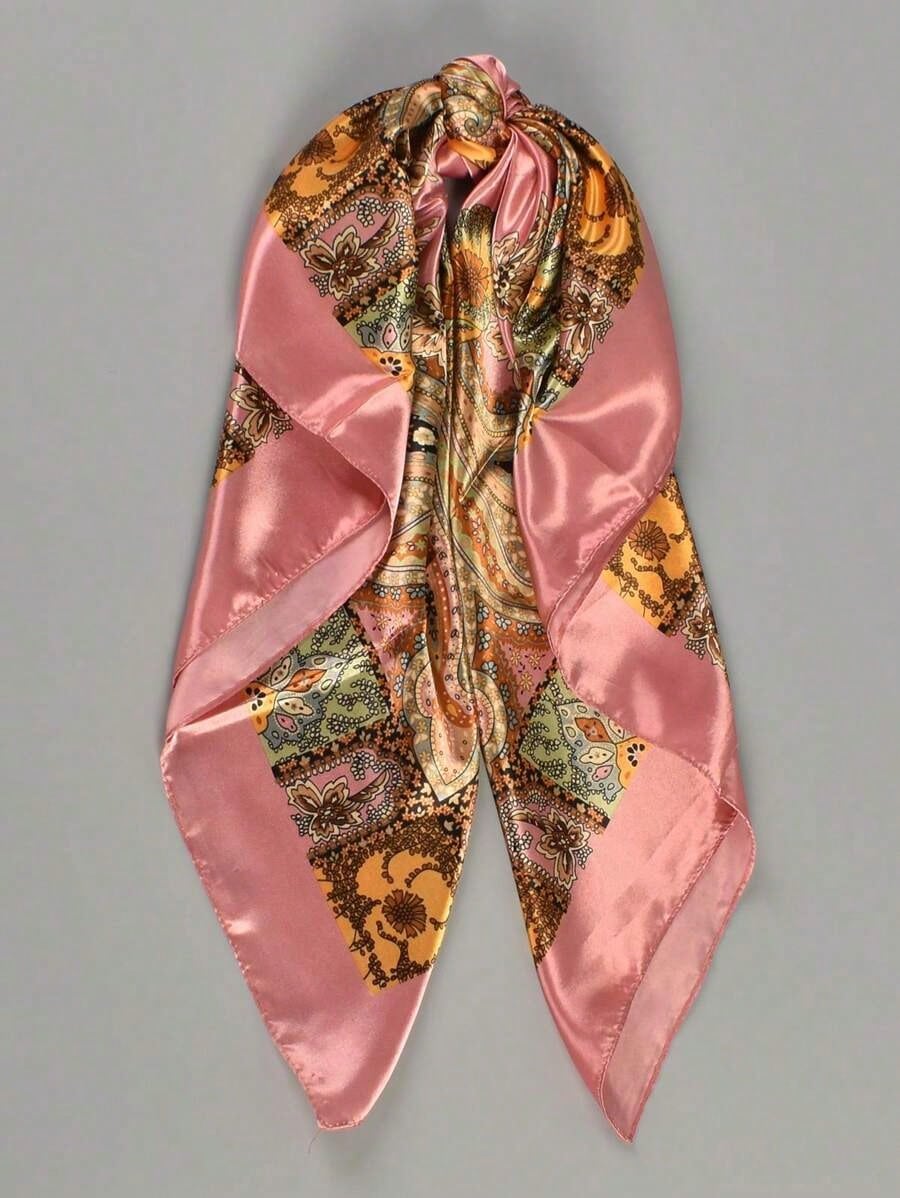 Écharpe tissée imprimée multic - Face Scarf Mask avis et prix