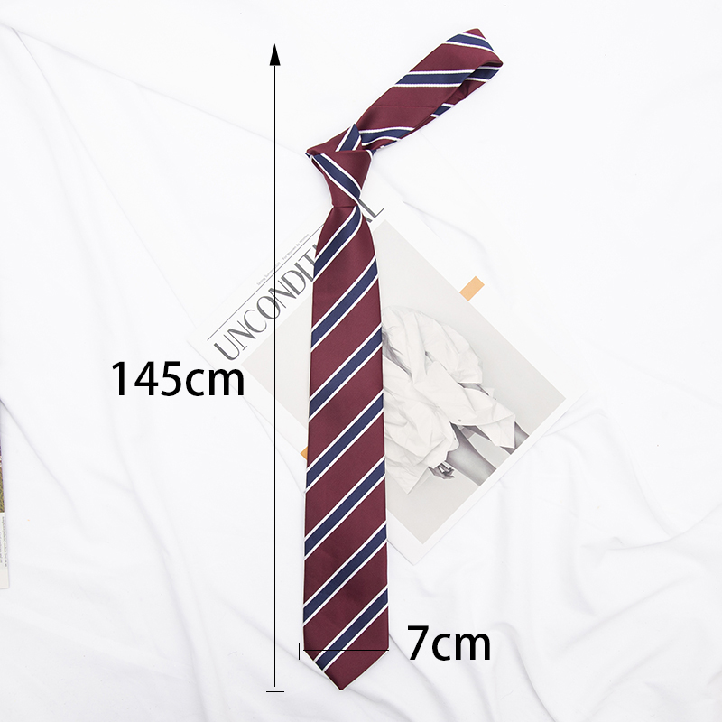 Cravate à col rayé pour femmes - Skinny Tie Men avis et prix
