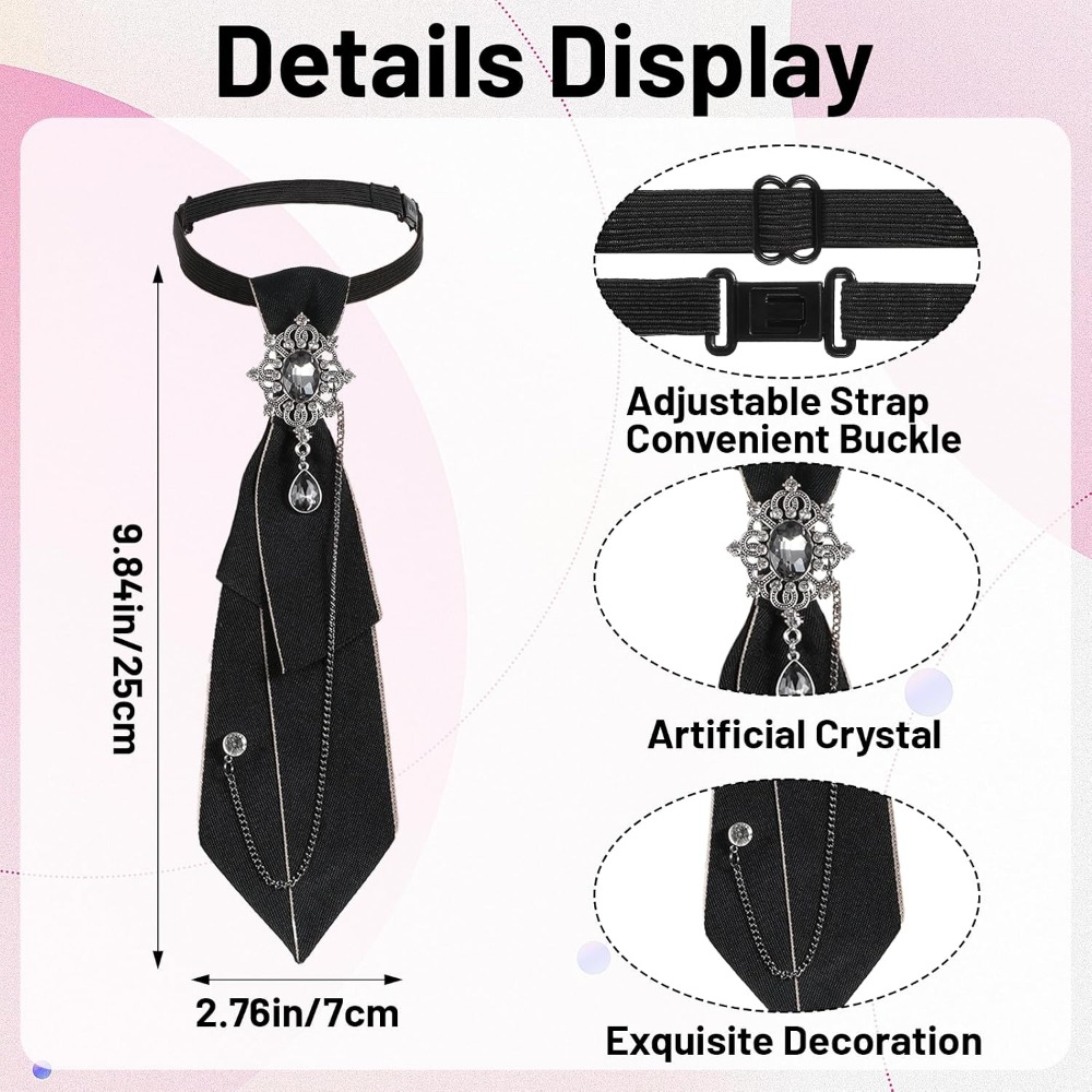 Noeuds papillon en strass : Ac - Bow Tie Pre Tied avis et prix