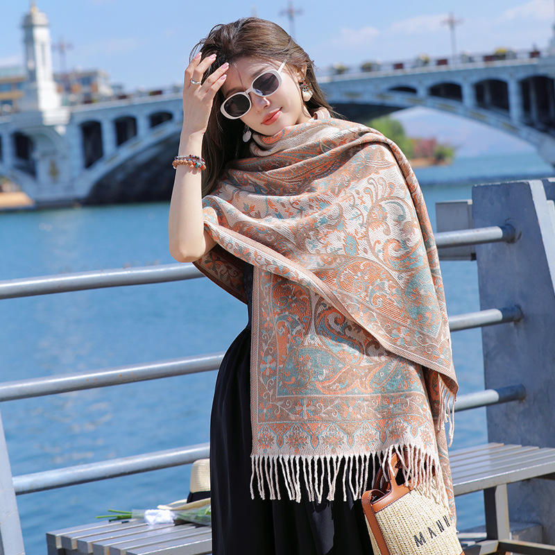 Nouvelle Écharpe Pashmina en C - Pashmina Wrap Large avis et prix