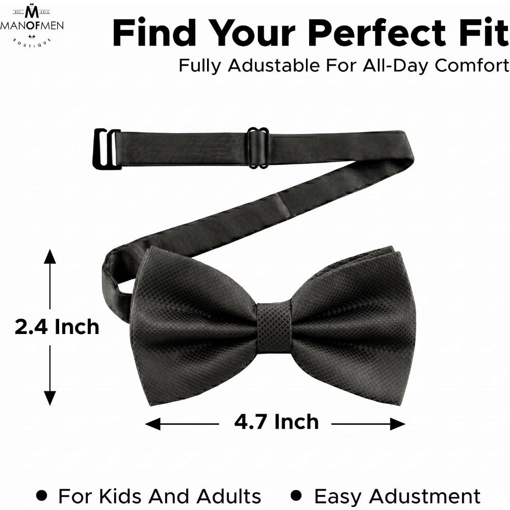 Noeud papillon pré-noué en pol - Bow Tie Pre Tied avis et prix