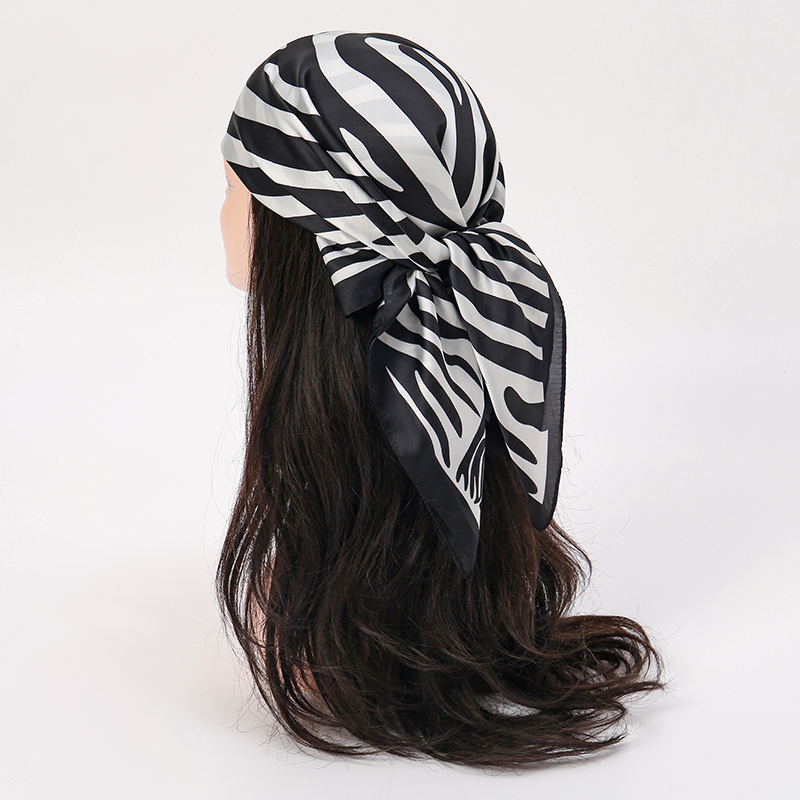 2025 plage Hijab étoles foular - Silk Tie Striped avis et prix