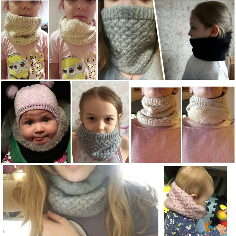 Écharpe infini tricotée d'hive - Infinity Scarf Knit avis et prix