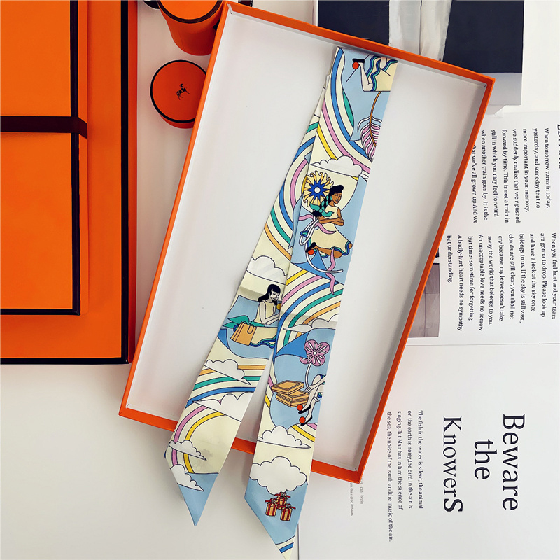 Foulard en soie de mûrier pour - Silk Neck Scarf avis et prix