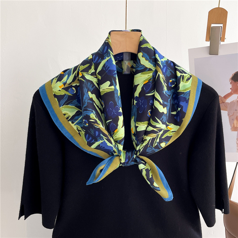 Écharpe carrée en coton pour f - Bandana Cotton avis et prix