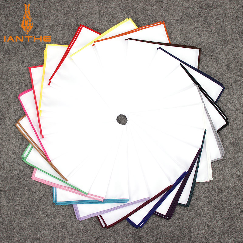 Mouchoir de poche en coton bla - Pocket Square Set avis et prix