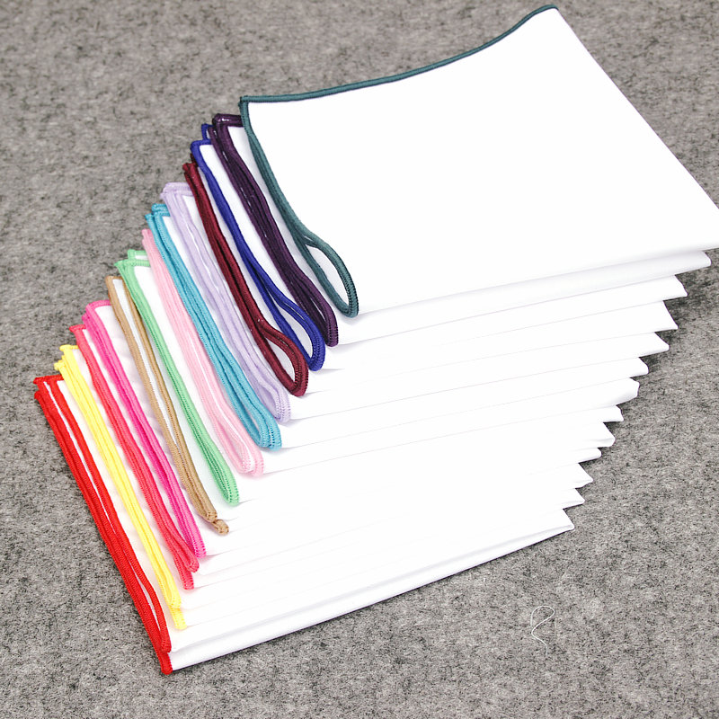 Mouchoir de poche en coton bla - Pocket Square Set avis et prix