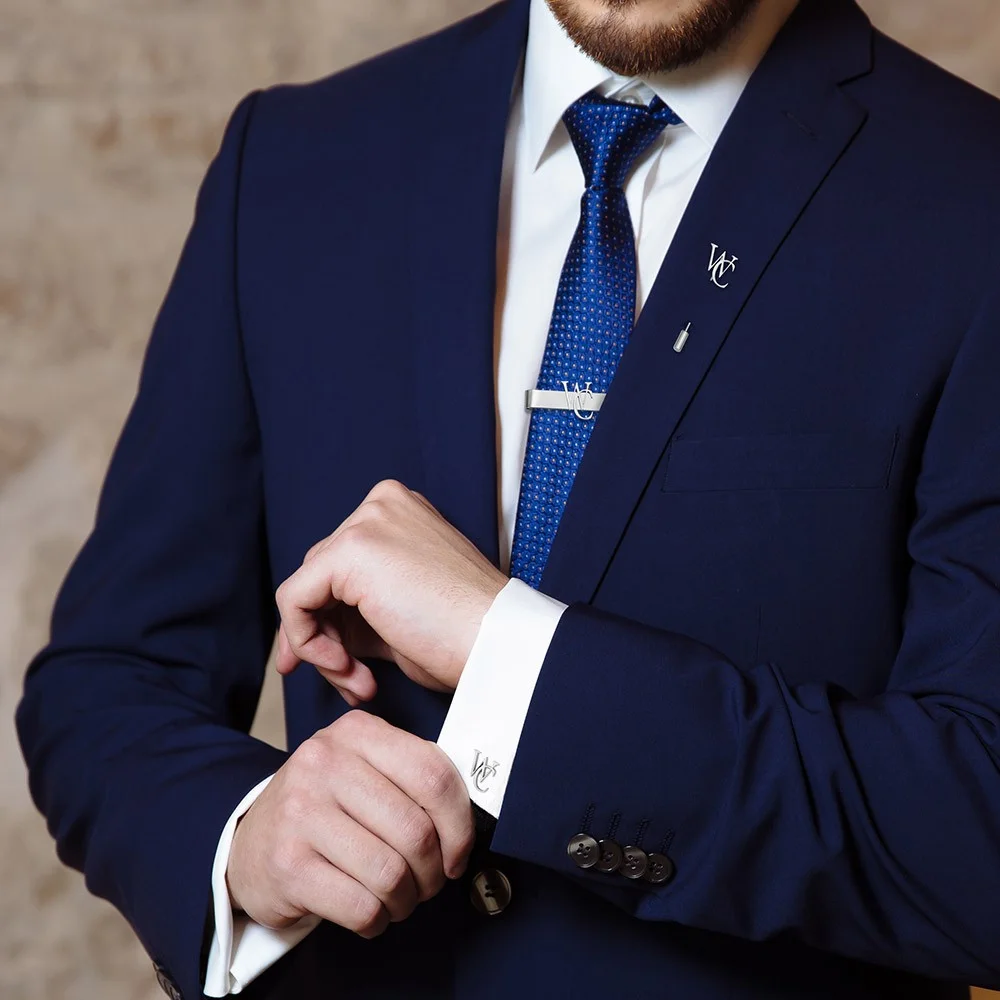 Boutons de manchette personnal - Tie Bar Set Gift avis et prix
