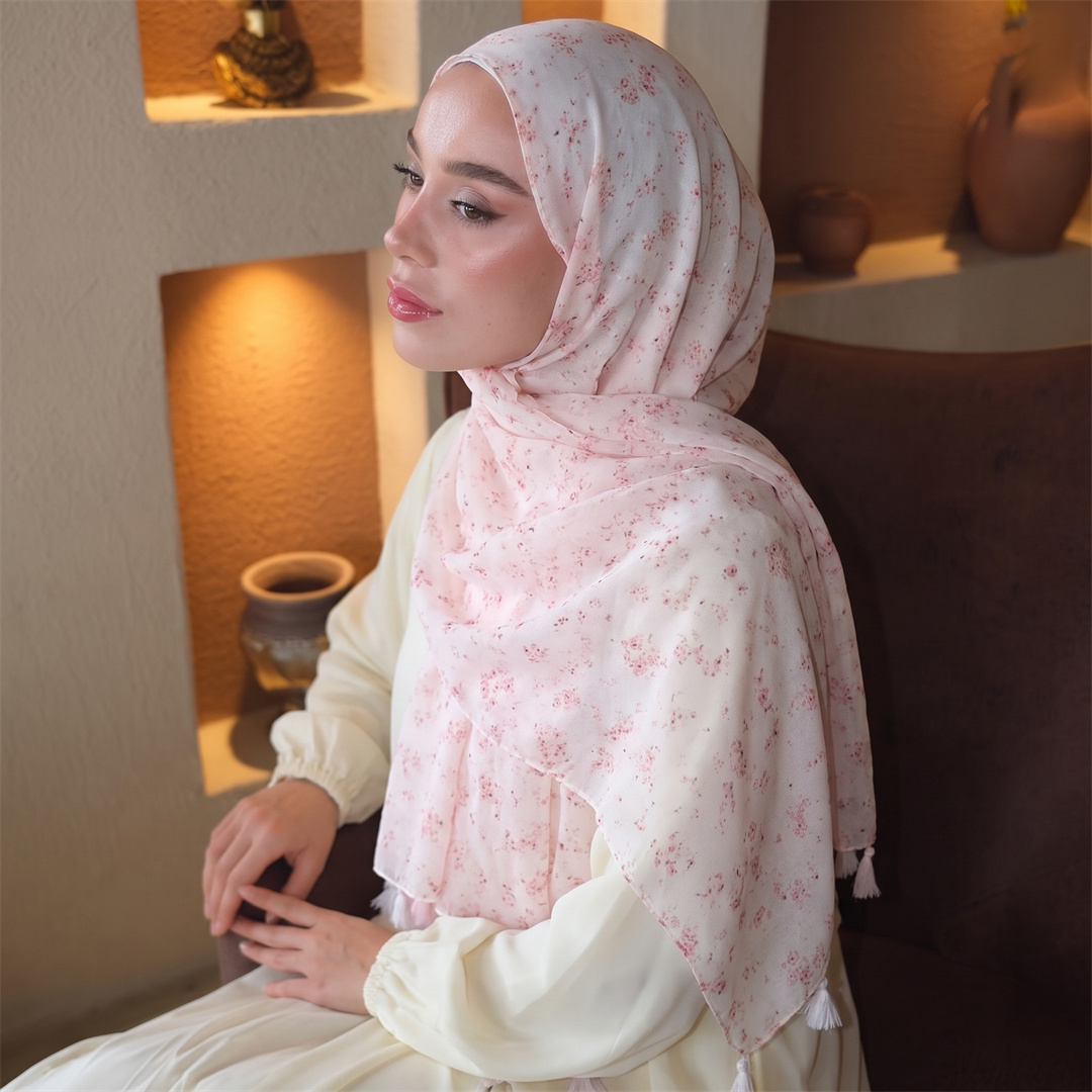 Foulard Hijab à Pompons Tendan - Face Scarf Mask avis et prix