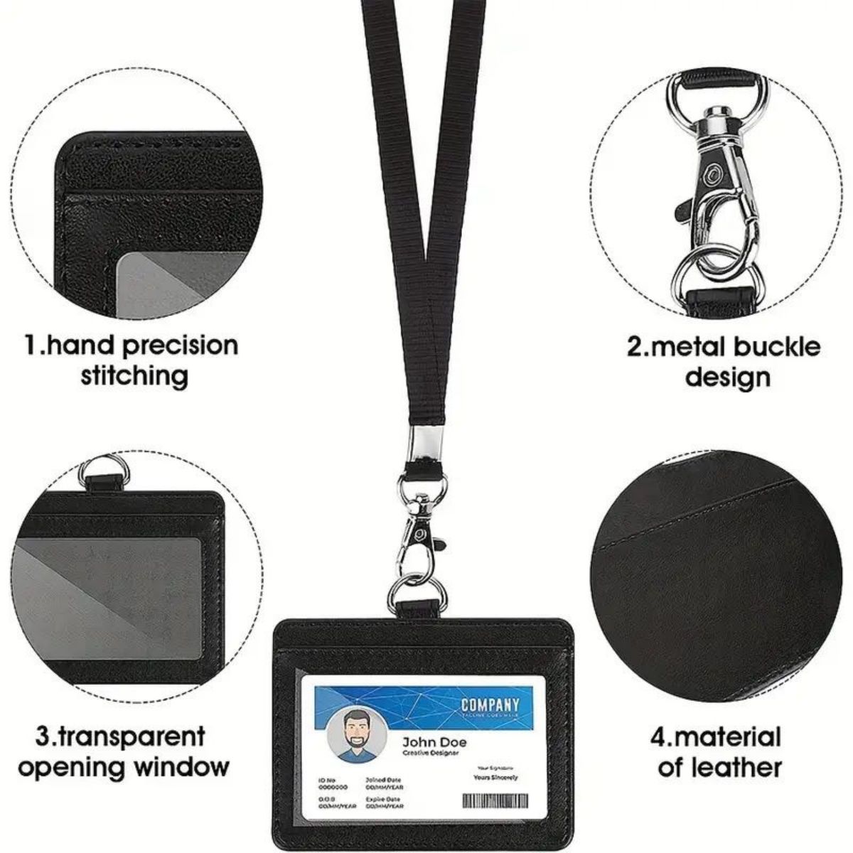 1 porte-badge d'identification - Lanyard Badge Holder avis et prix
