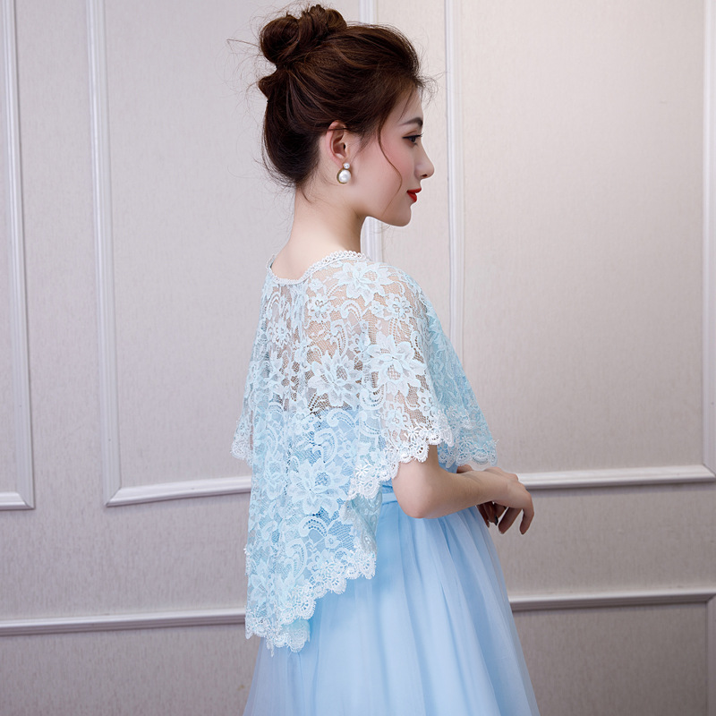 Veste ronde de mariage en dent - Stole Wedding Shawl avis et prix