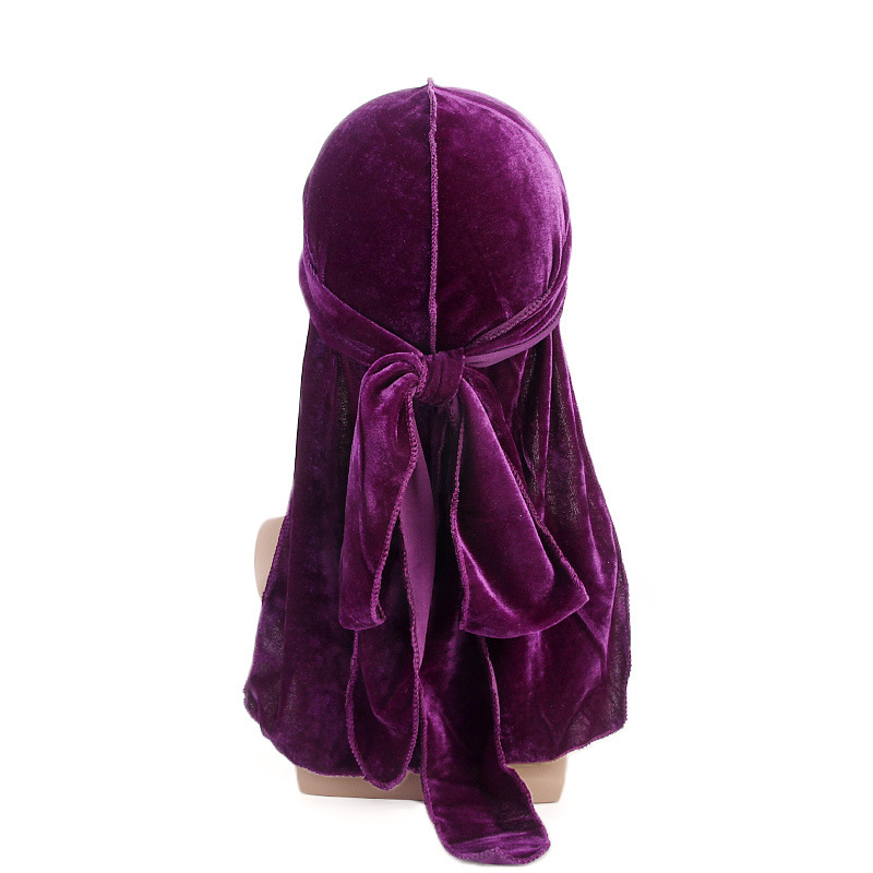 Durag en velours pour hommes,  - Bandana Doo Rag avis et prix
