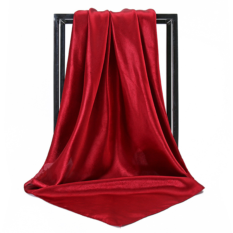 Écharpe carrée en Imitation so - Scarf Silk Square avis et prix