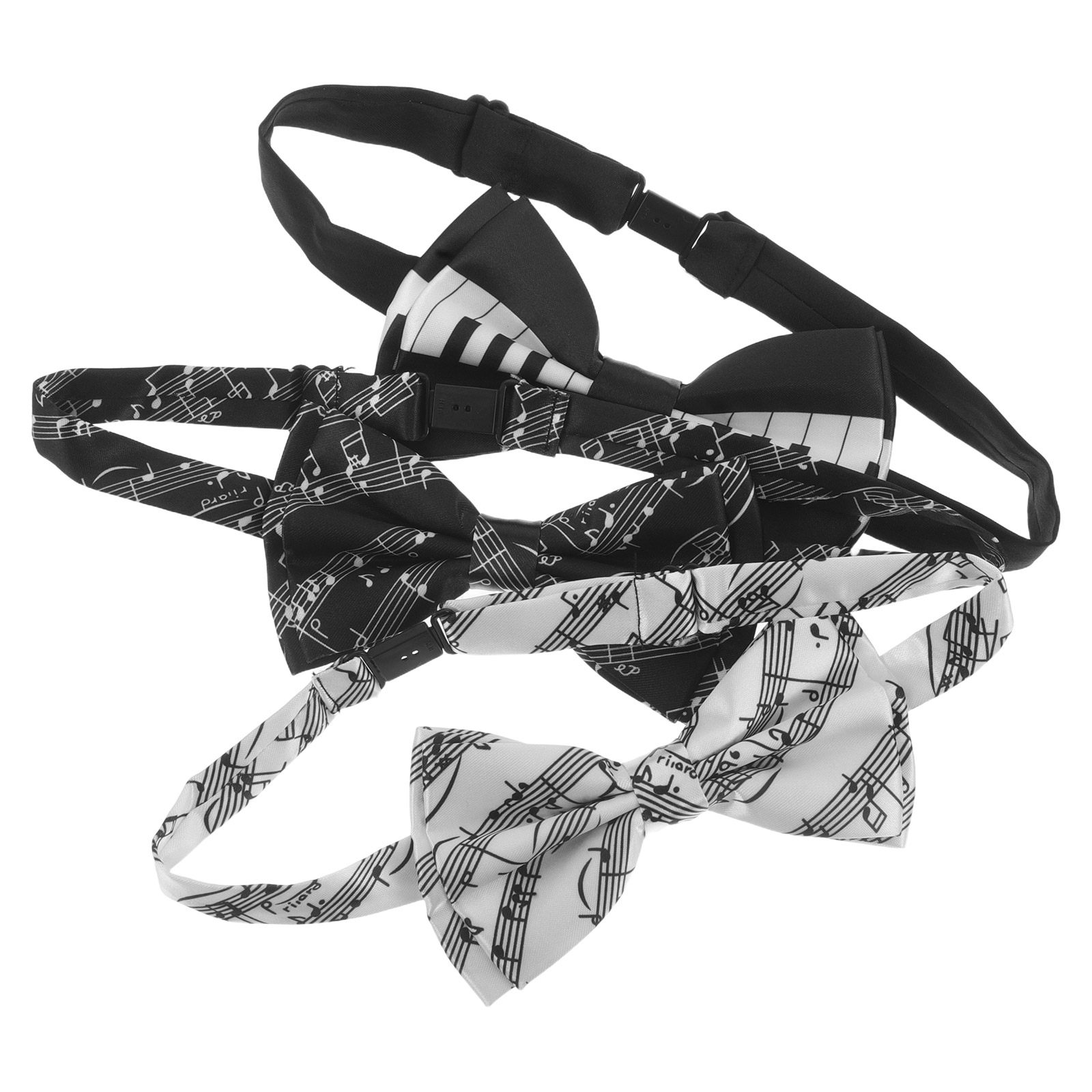 Lot de 3 nœuds papillon à moti - Bow Tie Pre Tied avis et prix