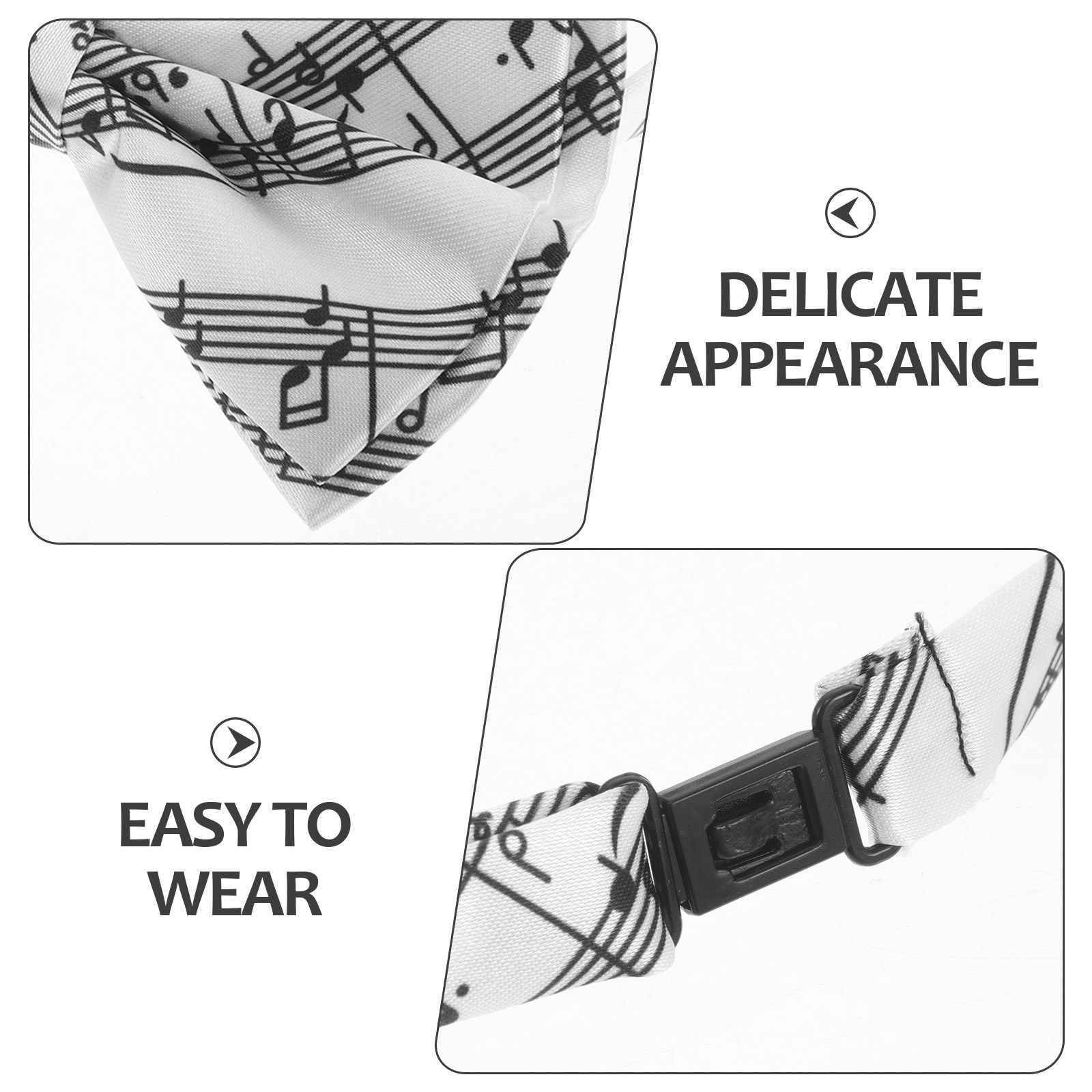 Lot de 3 nœuds papillon à moti - Bow Tie Pre Tied avis et prix