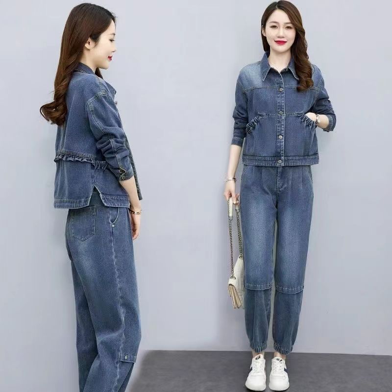 Costumes en denim pour femmes, - Pocket Square Set avis et prix