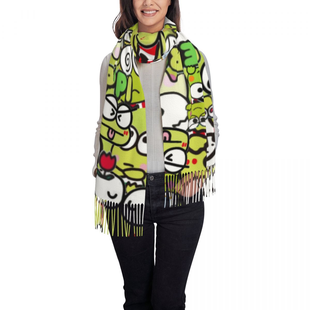 Kero Kero Keroppis écharpes d' - Pashmina Wrap Large avis et prix