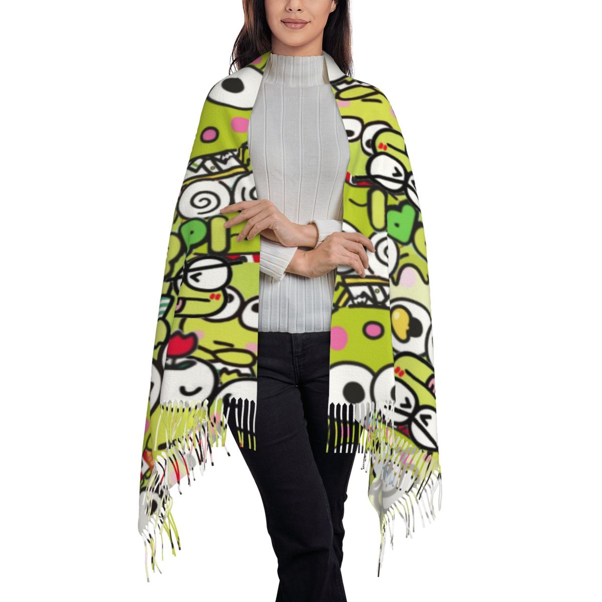 Kero Kero Keroppis écharpes d' - Pashmina Wrap Large avis et prix