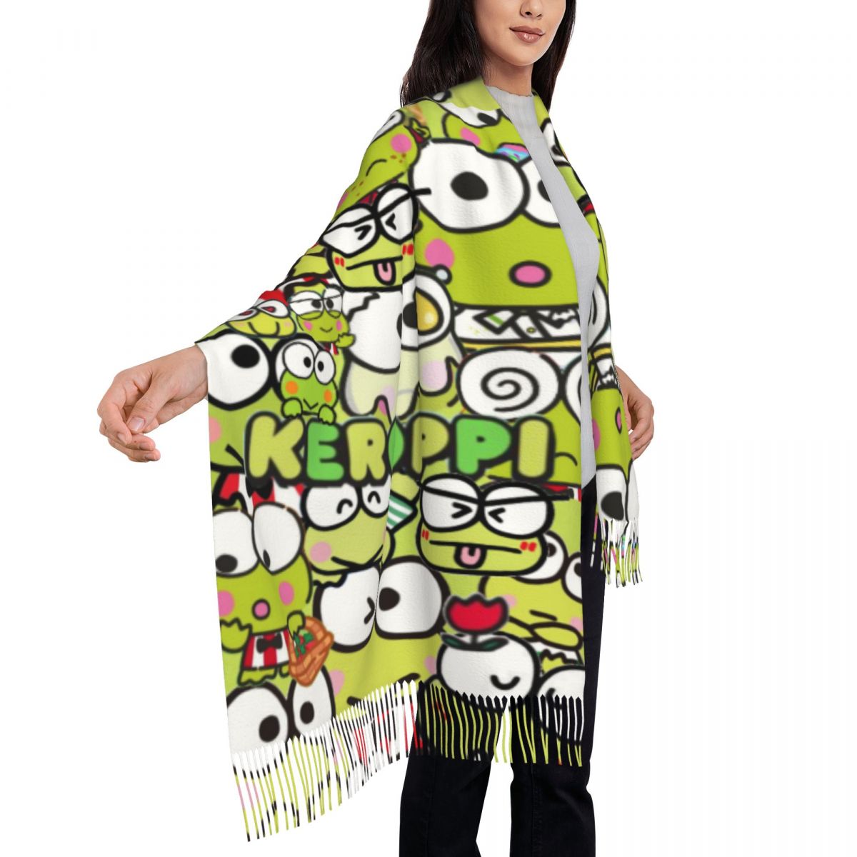 Kero Kero Keroppis écharpes d' - Pashmina Wrap Large avis et prix