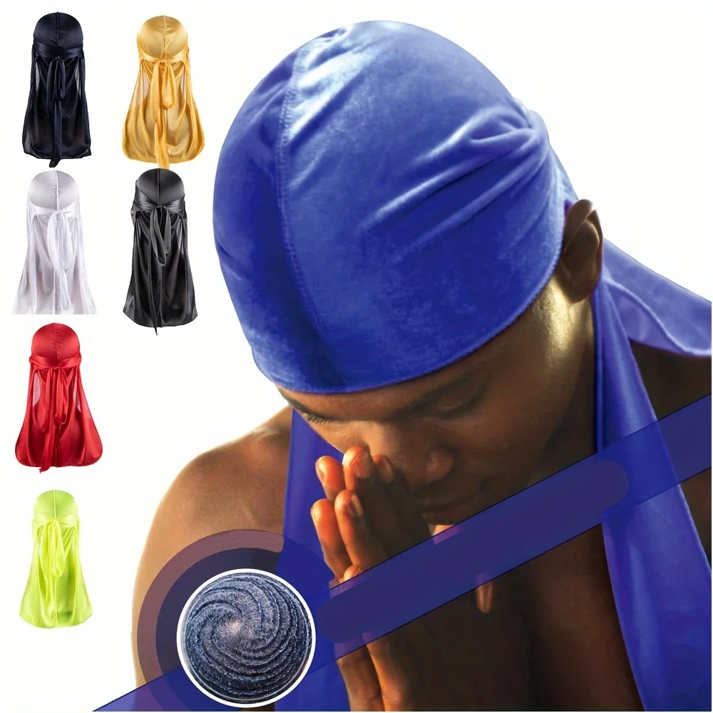 Durag en soie pour homme, bonn - Bandana Doo Rag avis et prix