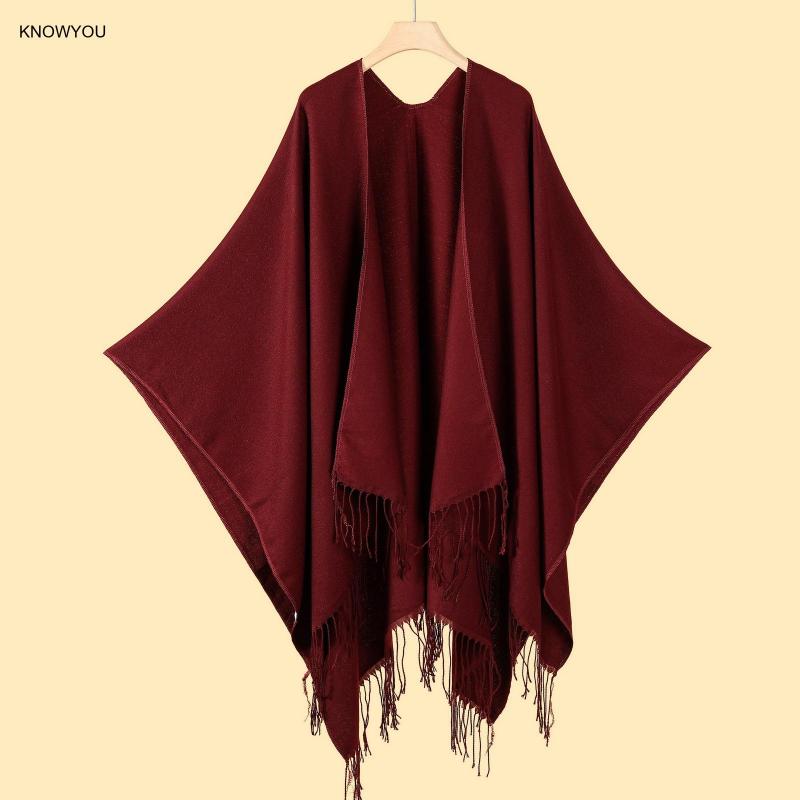 Ponchos de couleur unie pour h - Muffler Men Wool avis et prix