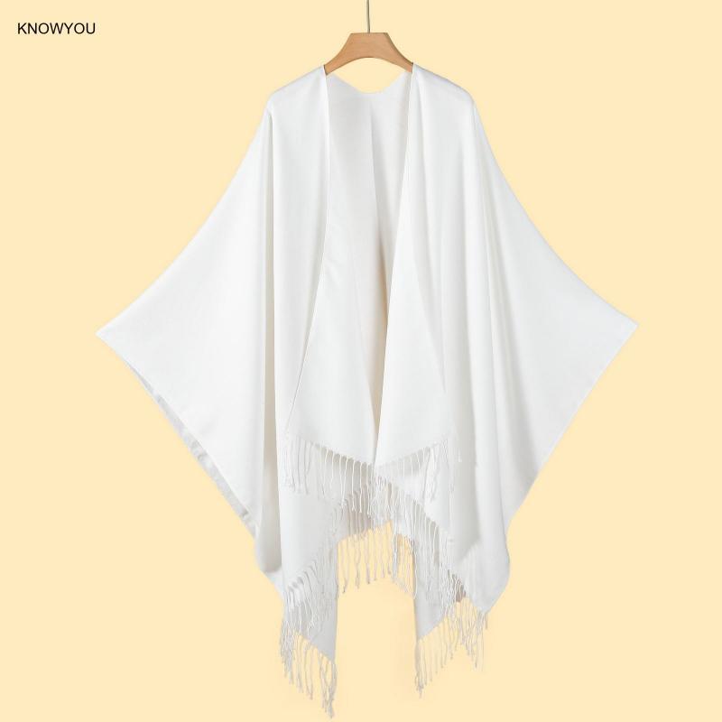 Ponchos de couleur unie pour h - Muffler Men Wool avis et prix