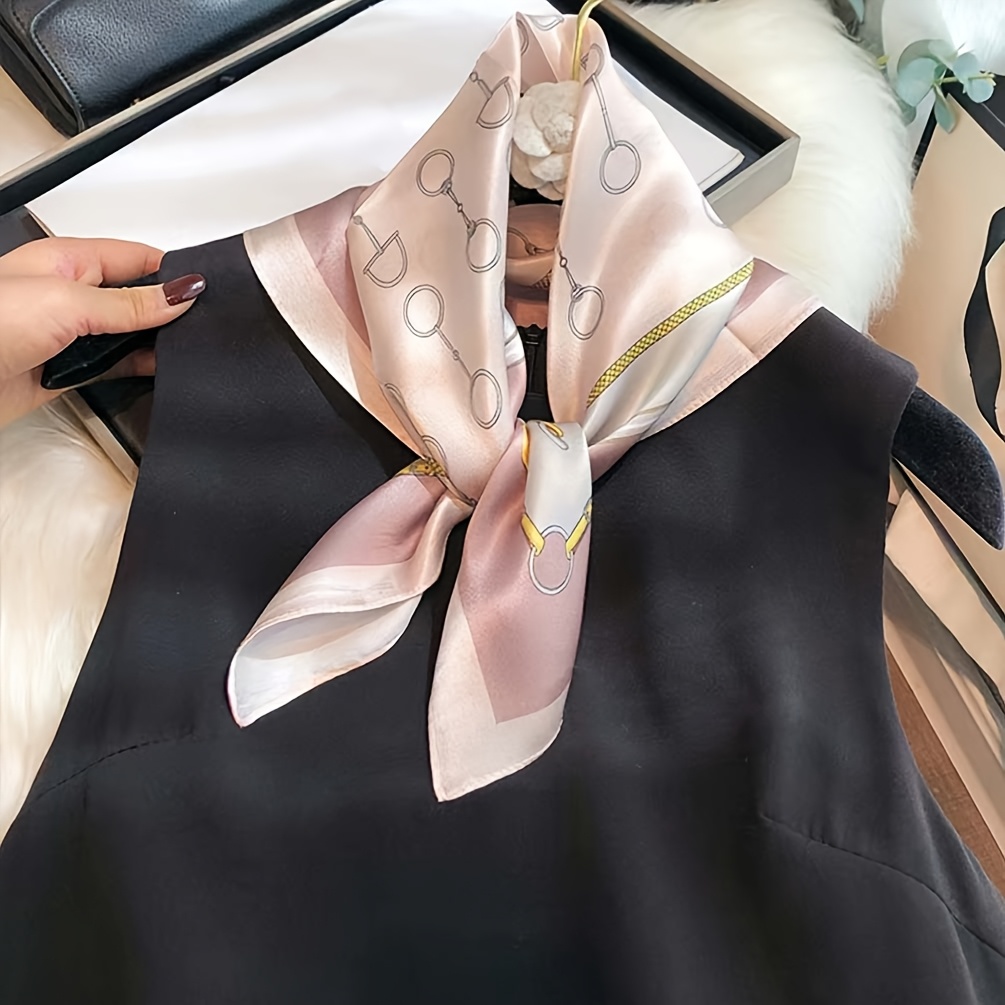 Foulard carré de luxe 100% pur - Scarf Silk Square avis et prix