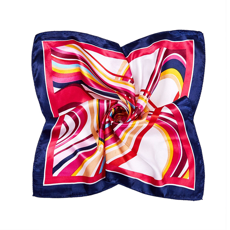 Écharpe carrée imprimée pour f - Ascot Neck Scarf avis et prix
