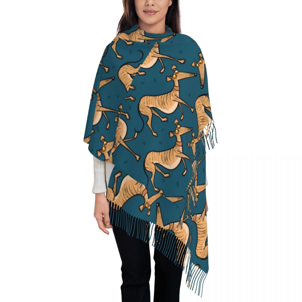Lévrier Whippet Lurcher chien  - Pashmina Wrap Large avis et prix
