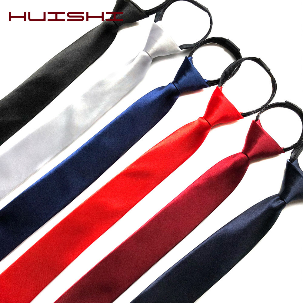 HUISHI pré-attaché fermeture é - Skinny Tie Men avis et prix