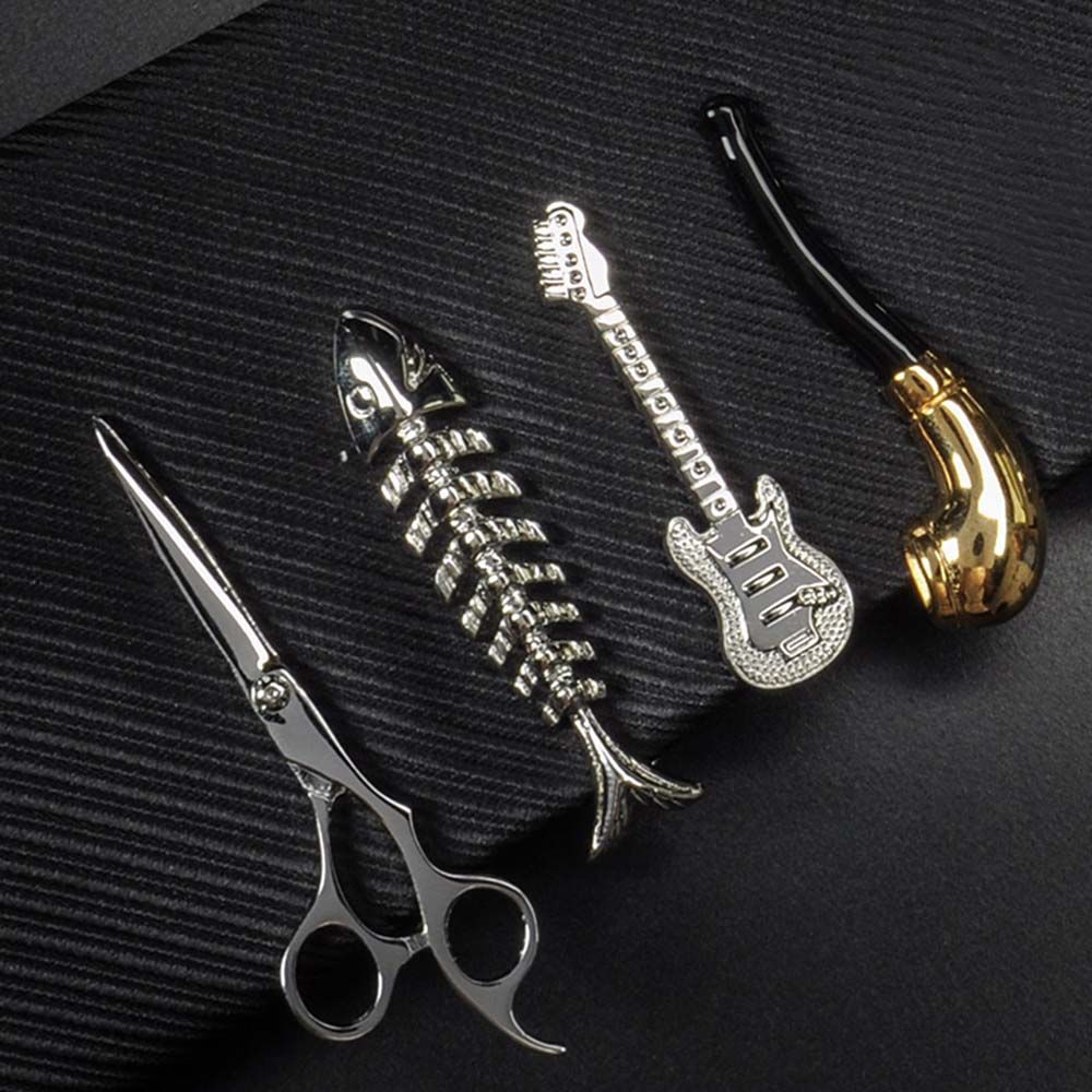 Pince à cravate créative en mé - Tie Clip Silver avis et prix