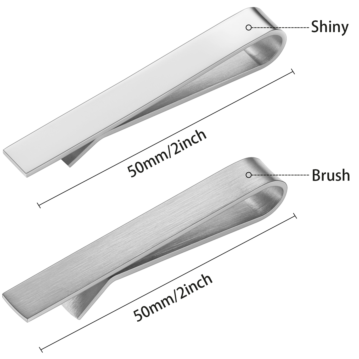 HAWSON-Ensemble de clips brill - Tie Bar Set Gift avis et prix
